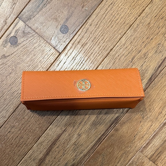 Tory Burch Accessories - Tory Burch Vibrant Orange Eyeglass Case
